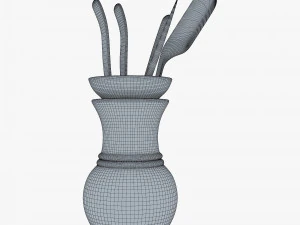 Ceremony Tea Tool Set M 1 3D Model