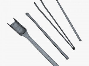 Ceremony Tea Tool Set M 1 3D Модель