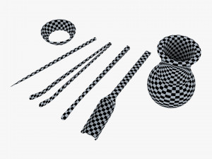 Ceremony Tea Tool Set M 1 3D Модель