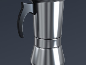 Geyser Coffee Maker 450ml M 1 3D 模型