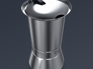 Geyser Coffee Maker 450ml M 1 3D 模型