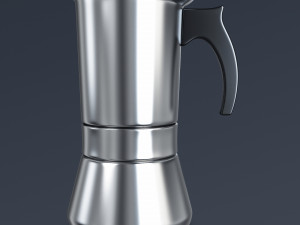 Geyser Coffee Maker 450ml M 1 3D 模型