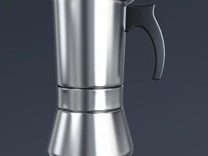 Cafeteira Geyser 450ml M 1 Modelo 3D