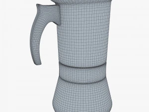 Cafeteira Geyser 450ml M 1 Modelo 3D