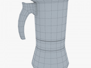 Geyser Coffee Maker 450ml M 1 3D 模型