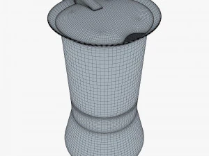 Cafeteira Geyser 450ml M 1 Modelo 3D