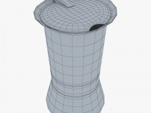 Geyser Coffee Maker 450ml M 1 3D 模型