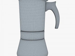 Cafeteira Geyser 450ml M 1 Modelo 3D