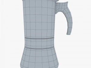 Cafeteira Geyser 450ml M 1 Modelo 3D