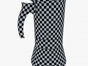 Cafeteira Geyser 450ml M 1 Modelo 3D
