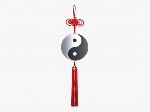 Hanging Feng Shui Yin Yang M 1 Modelo 3D