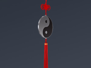 Hanging Feng Shui Yin Yang M 1 3D 모델