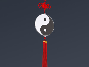 Hanging Feng Shui Yin Yang M 1 3D 모델