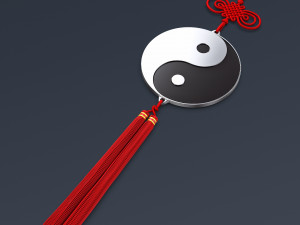 Hanging Feng Shui Yin Yang M 1 3D 모델