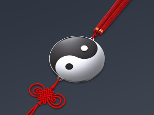 Hanging Feng Shui Yin Yang M 1 3D 모델
