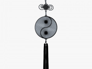 Hanging Feng Shui Yin Yang M 1 3D 모델