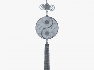 Hanging Feng Shui Yin Yang M 1 3D 모델