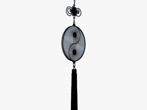 Hanging Feng Shui Yin Yang M 1 3D 모델