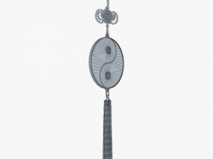 Hanging Feng Shui Yin Yang M 1 3D 모델