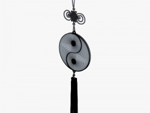 Hanging Feng Shui Yin Yang M 1 3D 모델