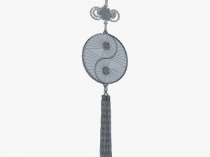 Hanging Feng Shui Yin Yang M 1 3D 모델