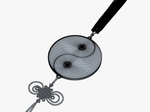 Hanging Feng Shui Yin Yang M 1 3D 모델