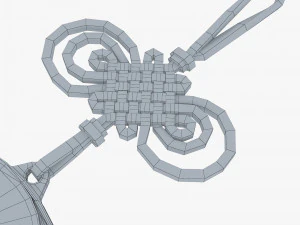 Подвешивание по фэн-шуй Инь Ян М 1 3D Модель