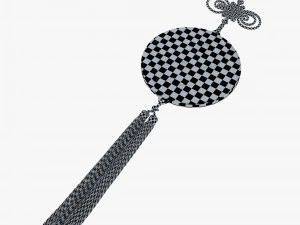 Подвешивание по фэн-шуй Инь Ян М 1 3D Модель