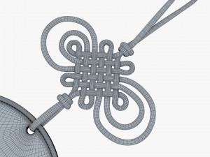 Hanging Feng Shui Coin M 1 Model 3D