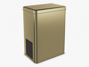 Słoik do przechowywania ze szklanym okienkiem 3L M 1 Model 3D