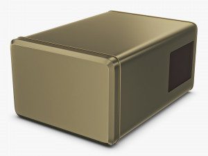 Storage Jar With Glass Window 3L M 1 3D Model