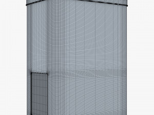 Storage Jar With Glass Window 3L M 1 3D Model