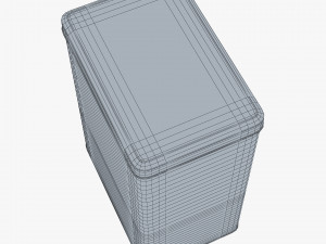 Storage Jar With Glass Window 3L M 1 3D Model
