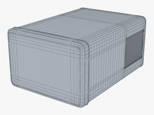 Storage Jar With Glass Window 3L M 1 3D Model