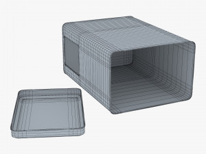 Storage Jar With Glass Window 3L M 1 3D Model