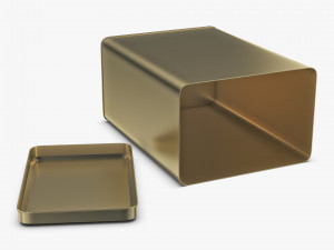 Storage Steel Jar 3L M 1 Modello 3D
