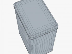 Aufbewahrungsbeh&auml;lter aus Stahl 3L M 1 3D Modell