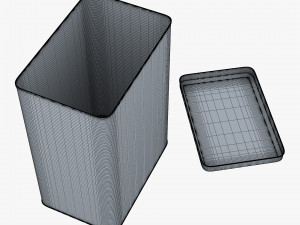 Storage Steel Jar 3L M 1 Modello 3D