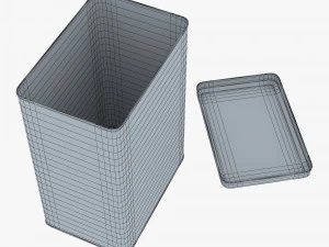 Aufbewahrungsbeh&auml;lter aus Stahl 3L M 1 3D Modell