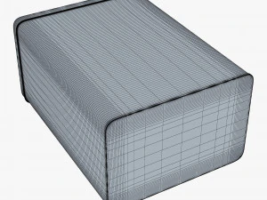 Aufbewahrungsbeh&auml;lter aus Stahl 3L M 1 3D Modell