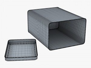 Storage Steel Jar 3L M 1 Modello 3D