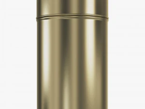 Kitchen Storage Steel Jar 250 gram M 1 3D Model