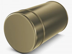Kitchen Storage Steel Jar 250 gram M 1 3D Model
