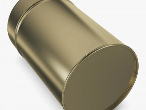 Kitchen Storage Steel Jar 250 gram M 1 3D Model