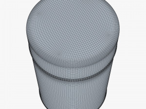 Kitchen Storage Steel Jar 250 gram M 1 Modelo 3D