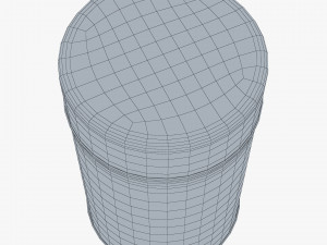 Kitchen Storage Steel Jar 250 gram M 1 Modelo 3D