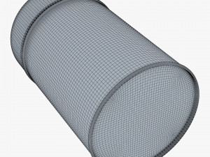 Kitchen Storage Steel Jar 250 gram M 1 Modelo 3D