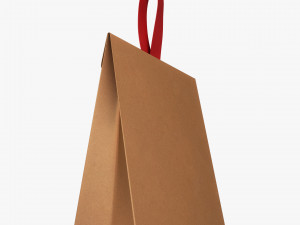Gift Paper Bag M 1 3D 모델
