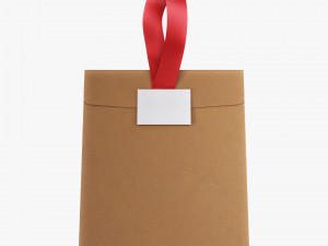 Gift Paper Bag M 1 3D 모델