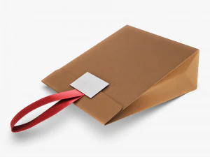 Gift Paper Bag M 1 3D Model
